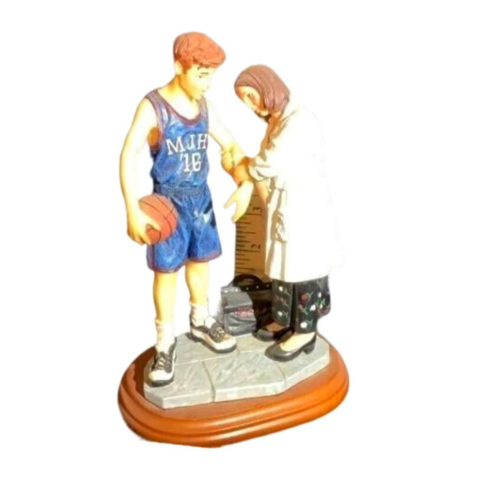 Masters of Miracles "Injury Timeout" 1999 Vanmark Music Box #DR94163 Sports MD